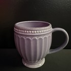 LENOX "FRENCH PERLE" LAVENDER,STONEWARE MUG, NM COND — photo 1