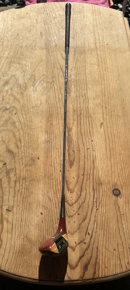 Vintage Power Bilt J70 Persimmon 5 Wood Women’s Or Kids 37in RH - Image 3 of 4