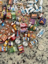 Lot of 100 Zuru Mini Brands FILL THE FRIDGE - Fridge Food / Magnets