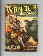 Thrilling Wonder Stories Pulp Oct 1941 Vol. 21 #1 VG
