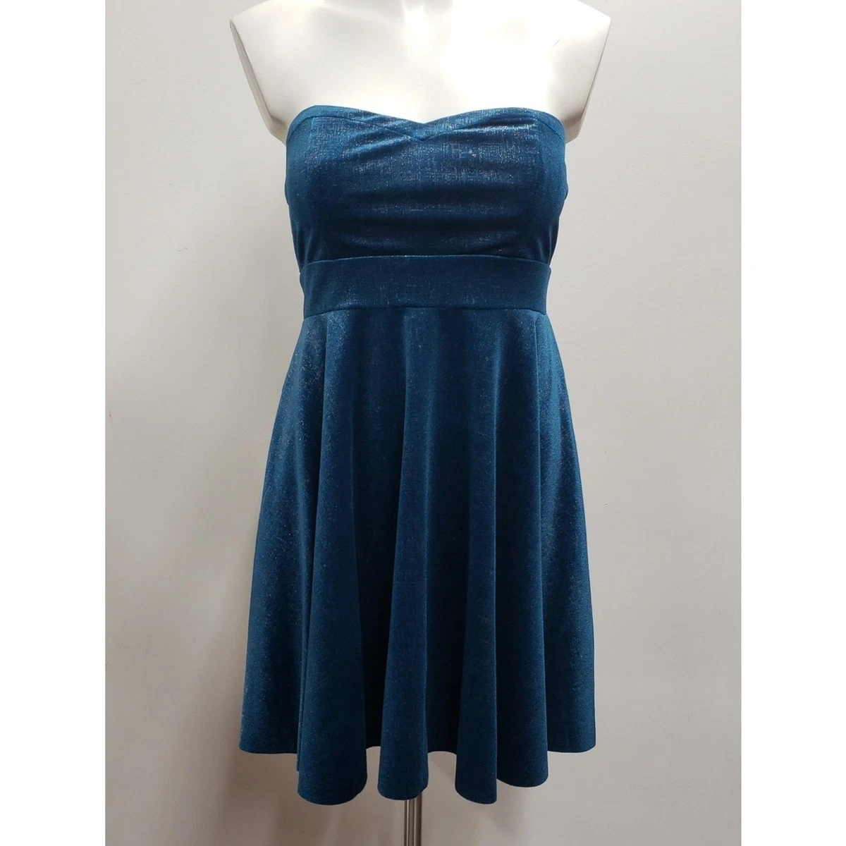 Blue Velvet Fit & Flare Dresses for Women for sale | eBay