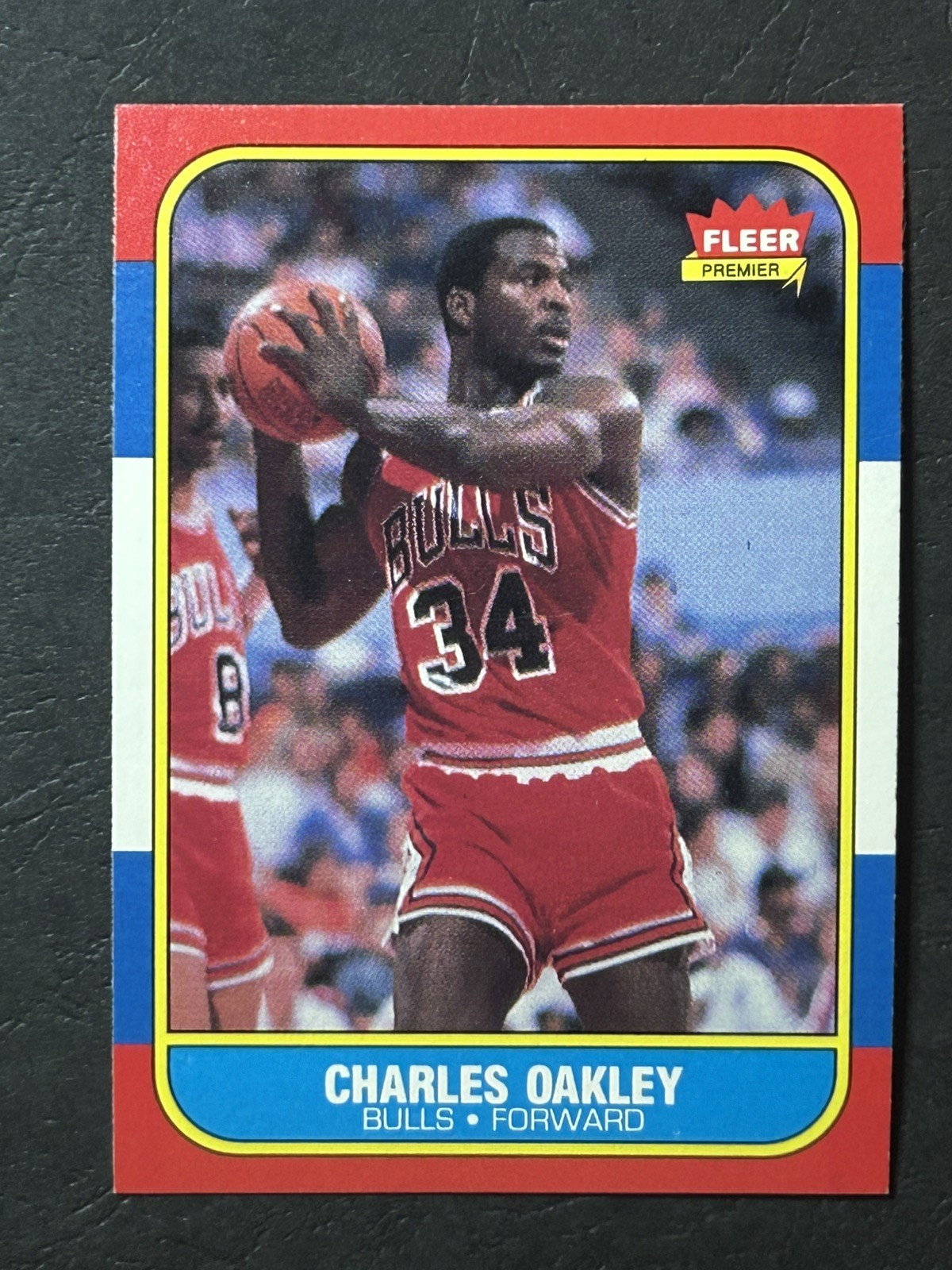1986/87 FLEER CHARLES OAKLEY #81 NM-MINT Centered And Sharp Nice Card