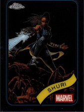 2025 Topps Chrome Marvel Shuri Card #96
