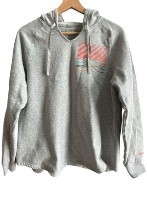 MERRELL Foothills Midlayers Pullover Hoody in Grey Heather Women Sz Medium