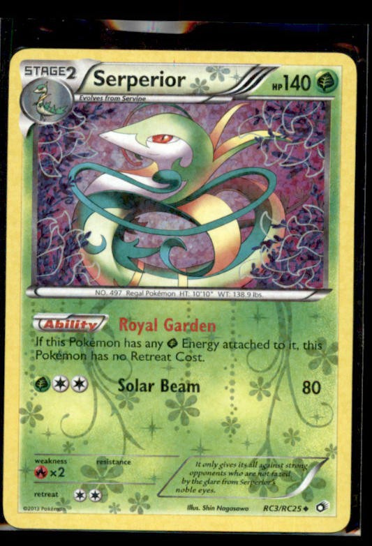 Serperior Legendary Treasures: Radiant Collection Lightly played