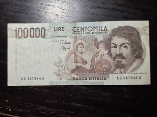 Italy 100000 Lire 1983 P 110