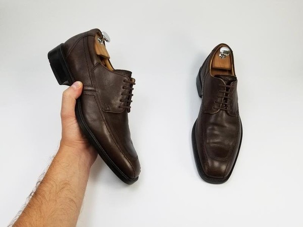 Men Lloyd Heels Brown Leather 41.5
