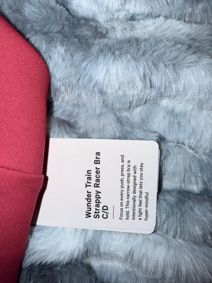 Sujetador deportivo Lululemon Wunder Train con tiras para mujer talla C/D nuevo con etiquetas Foto 3 de 4