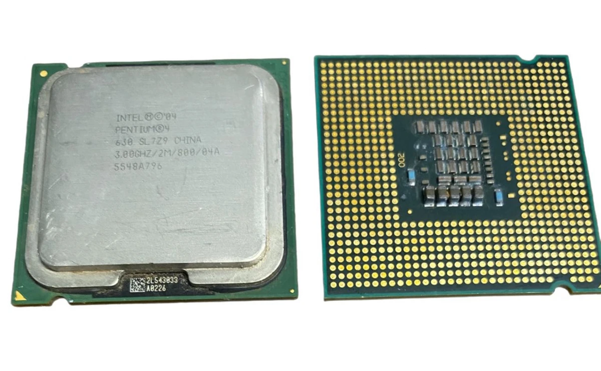 Processore CPU Intel Pentium 4 541 SL9C6 SL8J2 P4 1 M Cache, 3,20 GHz, 800 MHz FSB 768451116540 - Foto 10
