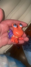 Littlest Pet Shop 2313 Hermit Crab Original Hasbro LPS Red Walking Toy RARE