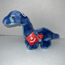 Aurora Blue Dinosaur Plush Brachiosaurus 8.5 Roar Sound NWT Stuffed Animal