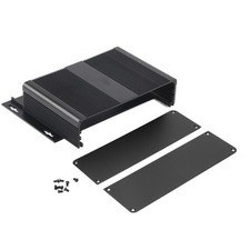 Printed Circuit Board Instrument Aluminum Cooling Box Electronic Project New