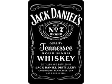Jack Daniel's OLD No.7 Tennessee Whiskey Blechschild - Lizenzware PC300-JD001