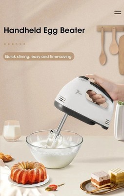 7-Speed Electric Hand Mixer Automatic Blender for home