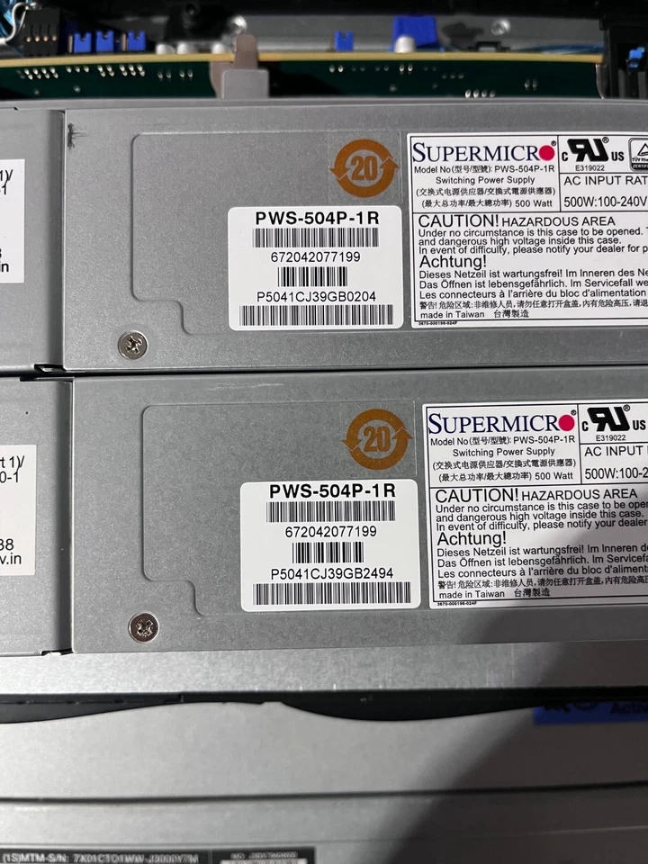 Supermicro 1U Server 5019C-WR X11SCW-F Xeon E-2174G 3.8Ghz 32GB RAM 1x M.2 NVME - Image 3 of 4