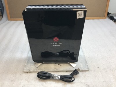 Polycom HDX 8000 HD NTSC Video Conferencing System Base Unit - Tested - Reset