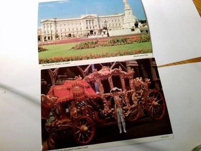 England - London. Set 2 x AK farbig, ungel., 1 x Buckingham Palace. 1 x The Lord