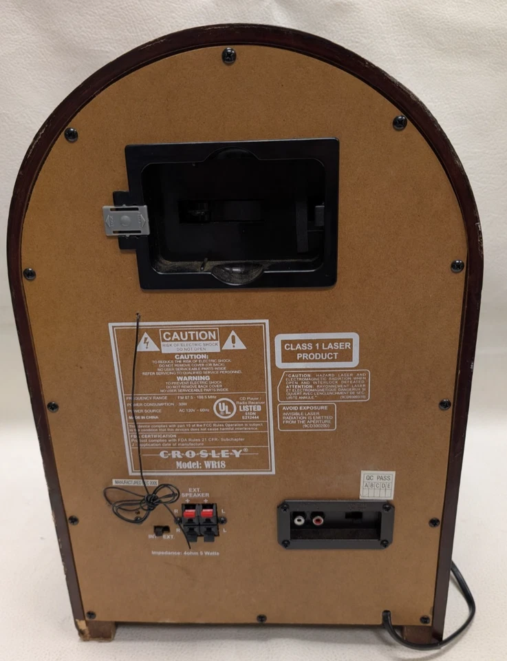 Crosley Wurlitzer Jukebox Mini Bubbler WR-18 - RK613 - Image 3 of 4