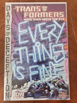 The Transformers: More Than Meets The Eye Comic #35 