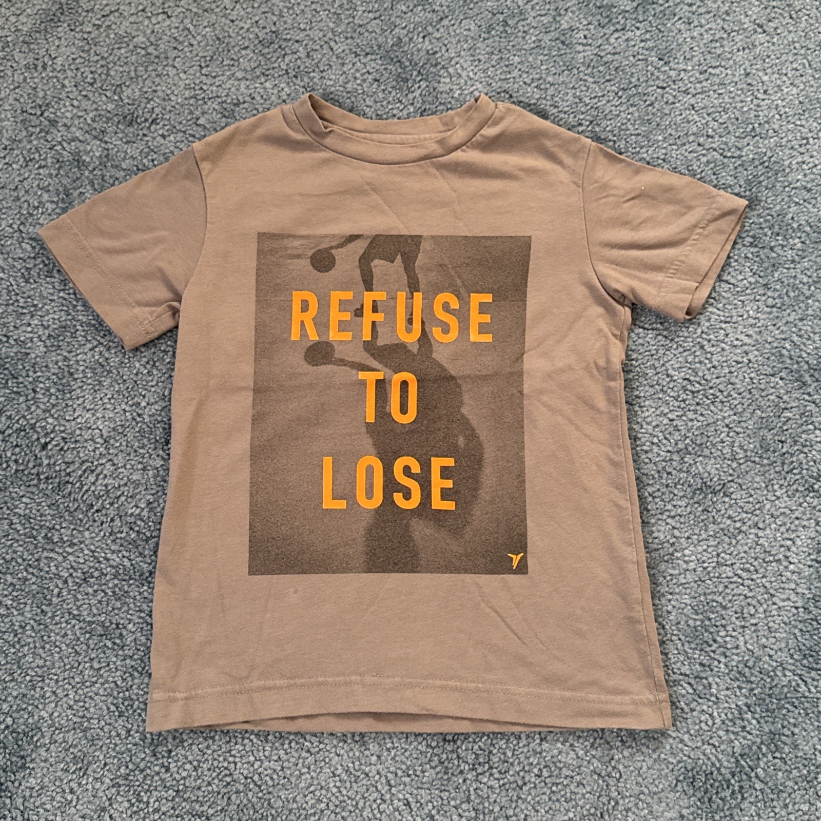 Old Navy Active Boys Size XS 5 T Shirt Gray