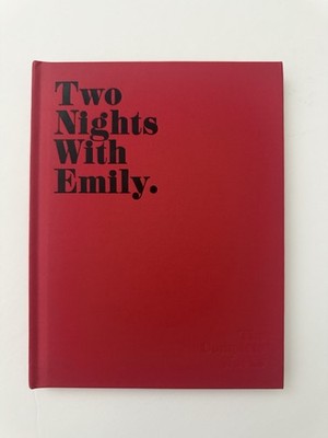 Emily Ratajkowski  Two Nights With Emily Signed Limited Edition  Photo Book