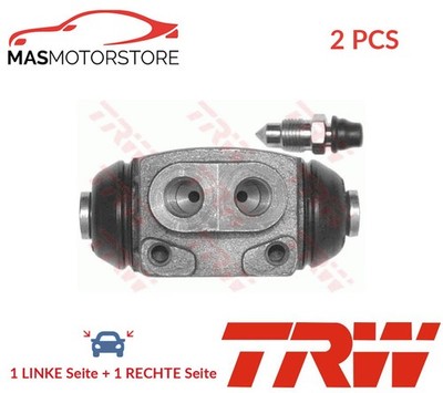 RADBREMSZYLINDER TROMMELBREMSE PAAR TRW BWF193 2PCS P FÜR FORD SIERRA