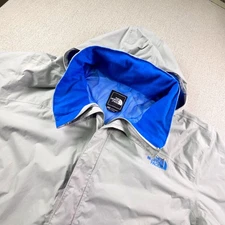 The North Face Men's Resolve Waterproof Rain Jacket Mens XXL Gray Wind DryVent