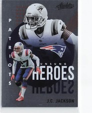 2021 Panini Absolute #UH14 J.C. Jackson Unsung Heroes