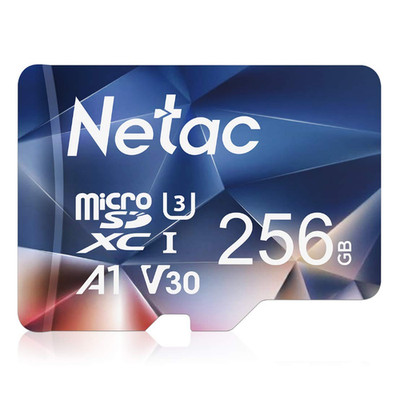 Netac 256GB Micro SD Karte UHS-I 90 10 MB s für Kam