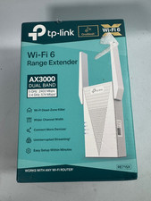 TP-Link AX3000 WiFi 6 Range Extender OneMesh Router  RE715X 