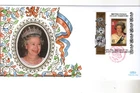 1996 BRITISH INDIAN OCEAN - QUEEN'S 70th -BENHAM SILK M/S FDC FROM COLLECTION C8