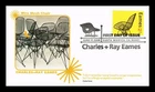 US COVER CHARLES & RAY EAMES WIRE MESH CHAIR FIRST DAY ISSUE FLEETWOOD