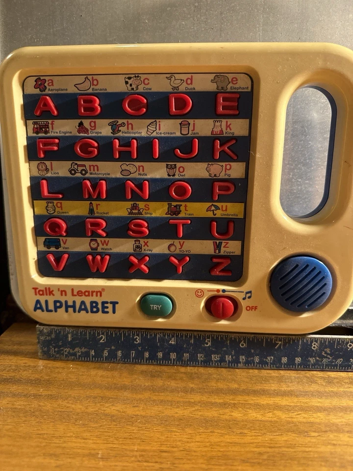Vintage VTech Talk ’n Learn Alphabet – Electronic Educational Toy (1980s/1990s) - Image 2 of 3