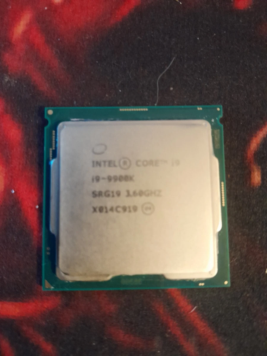Intel Core i9-9900K Processor Model Computer Processors (CPUs) for