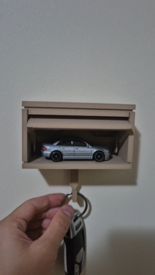 Custom Hot Wheels - Style Garage Key Holder – 3D Printed Wall Key
