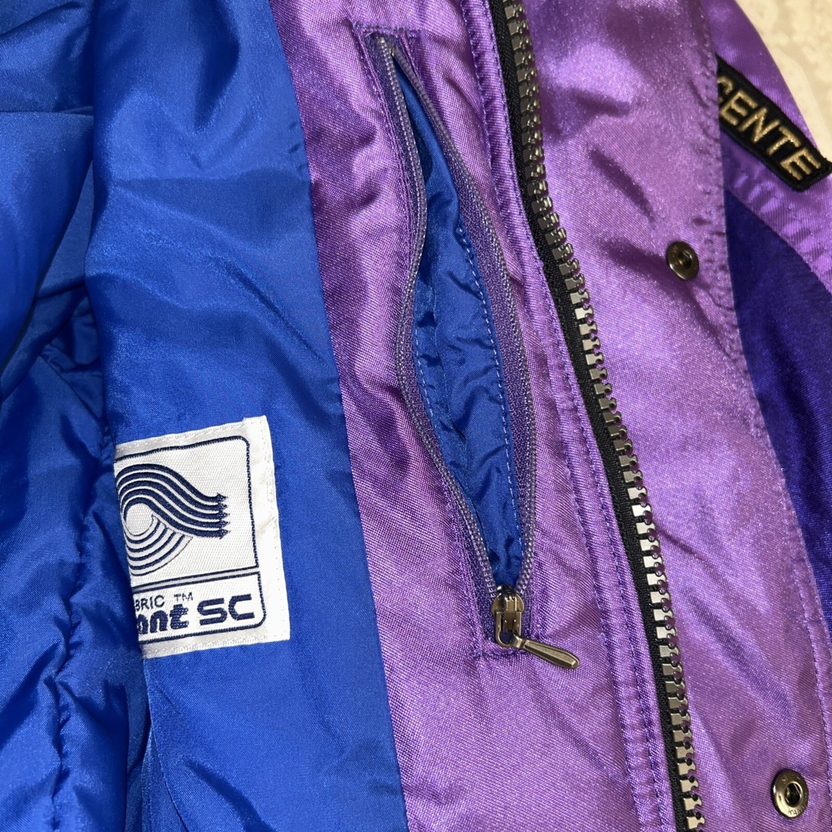 VINTAGE DESCENTE SKI JACKET Men L 90's COLORBLOCK Excellent! | eBay