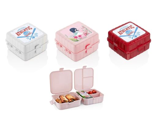 Brotdose Butterbrotdose 4 Fächern Frühstücksbox Lunchbox Brotbox für Kinder - Bild 1 von 25