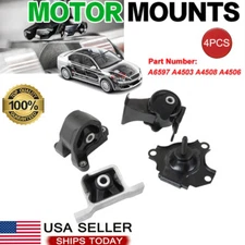 4pcs Engine Motor & Transmission Mount for 2002-2006 Acura RSX l4 2.0L AUTO NEW