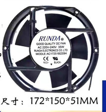 RUNDA AC17251B220H 220V/240V 35W 17CM Cooling Fan
