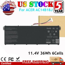 AC14B18J AC14B13J Battery for Acer Aspire ES1-511 ES1-512 V3-371 E5-771G 11.4V C