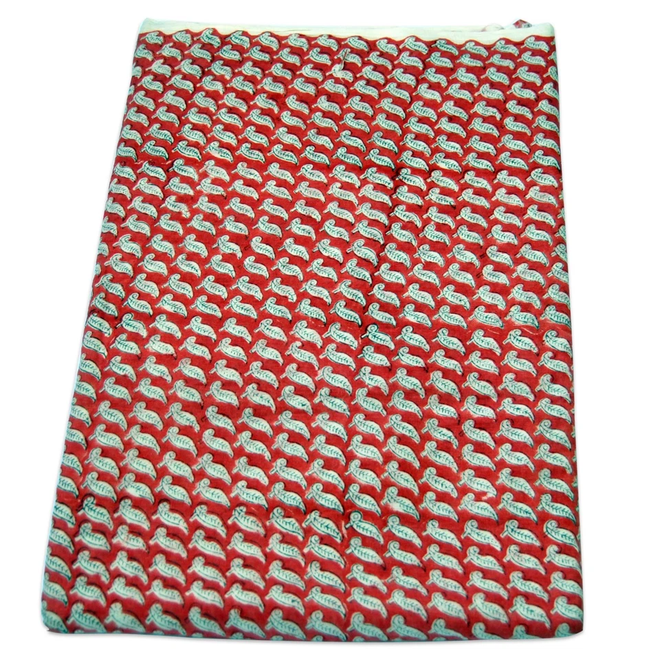 5 ярдов ткани для пошива одежды из натурального хлопка ручной работы вуаль блок печати BE5 - Изображение 3 из 4