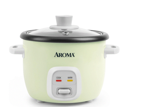 Rice Cooker Mini Steamer Nonstick Pot Keep Warm Aroma 4 Cup Cooked Multicooker - Picture 2 of 5