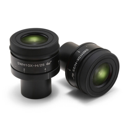 1PC SWHZ10X-H/23 25 Adjustable Large Field Eyepiece f Olympus Stereo Microscope