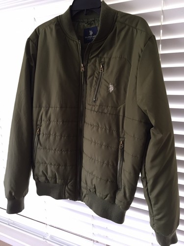 Mens U.S. Polo Assn. Puffer Jacket 