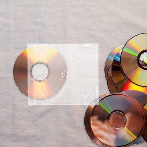 6 Pcs CD-Hülle Aufbewahrungsbehälter Für CD-Halter CD-DVD-Hülle Reisen - Bild 8 von 12