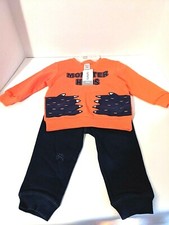 Carters 2pcs Baby Boy Kids Outfits Sweatshirt  Pant Set Boys Clothes 12 Mos
