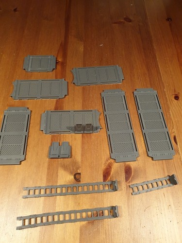 Sci fi Military Base - Infinity, Star wars legion/shatterpoint wargaming terrain - Picture 14 of 14
