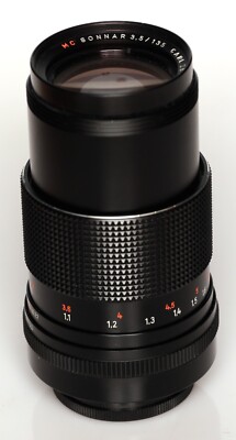 CARL ZEISS JENA SONNAR MC 135mm f/3.5 M42 MINT 0951 | eBay