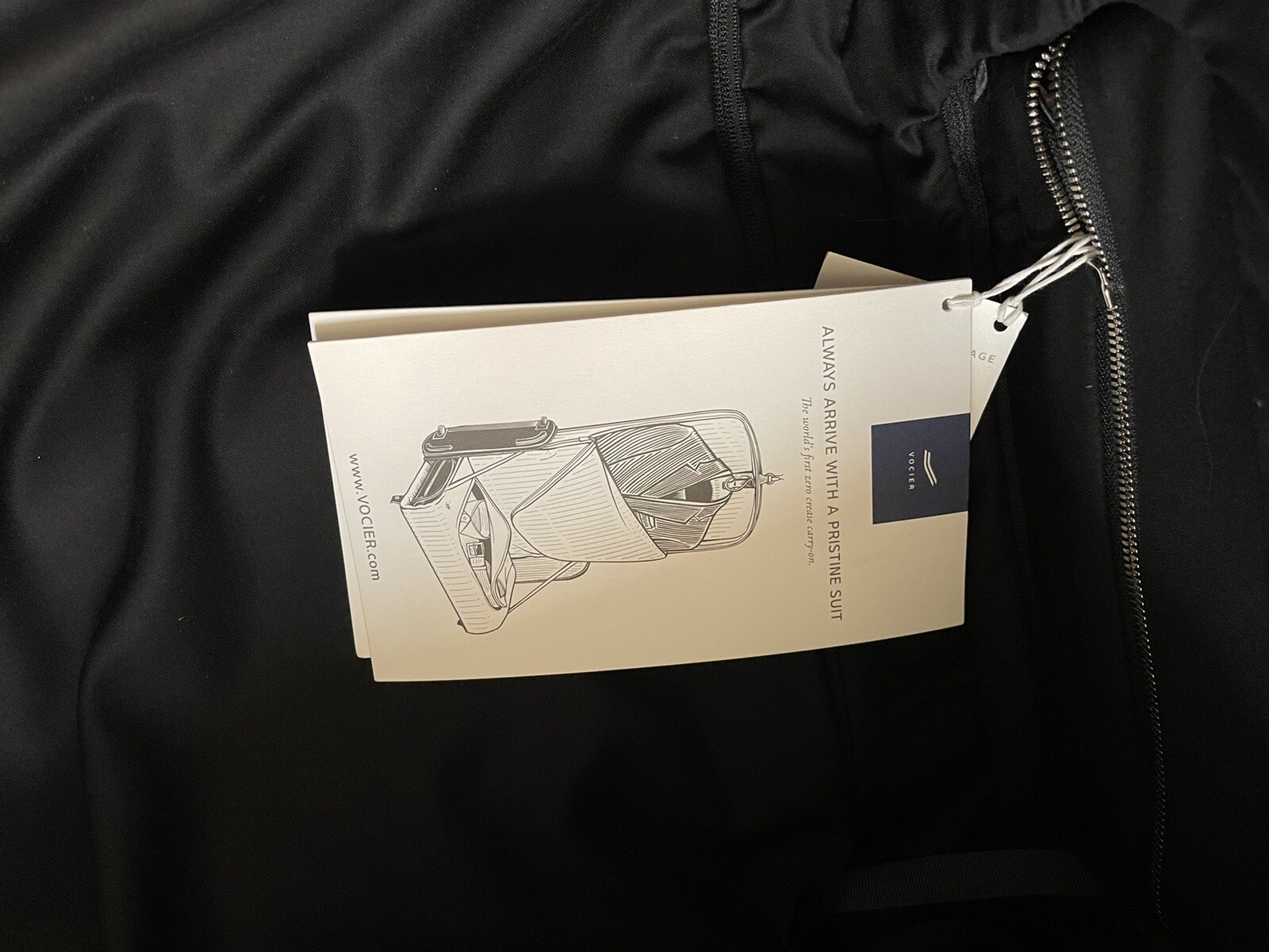 Vocier F38 Luggage Carry On Black Leather 21.6x15.7x7.9 In eBay