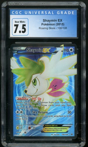 Shaymin-EX graded CGC 7.5 for sale on eBay
